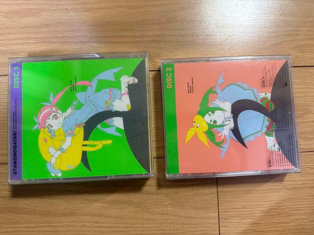 「歌物語」&「歌物語2」完全生産限定盤(BD) 収納BOX付き　物語シリーズ