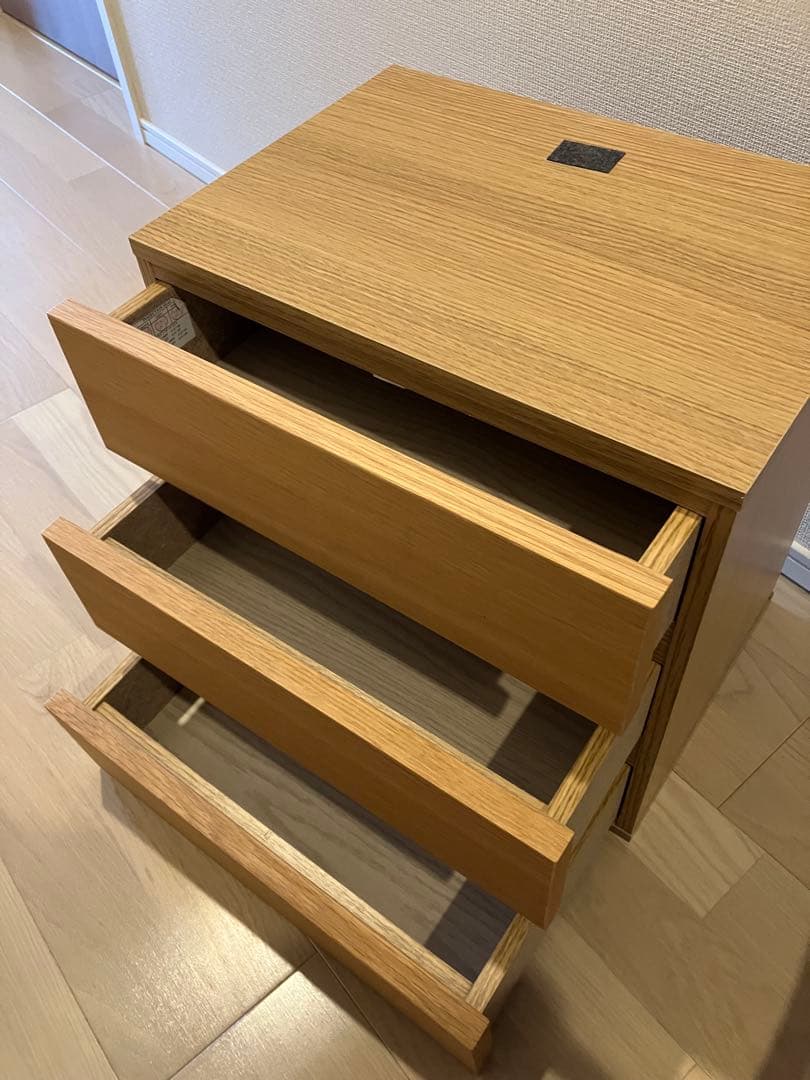 ニトリ　壁面ユニット　追加パーツ コネクト 引出し3段BOX