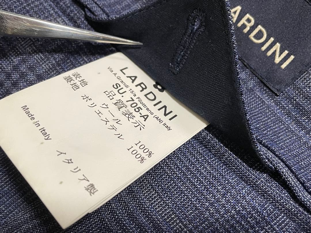 Y*o様 ラルディーニLARDINI TessutoEsclusivoテーラード