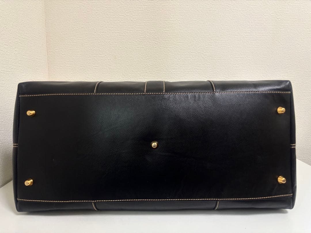 美品 dunhill ダンヒル ブラック レザー 2wayボストン