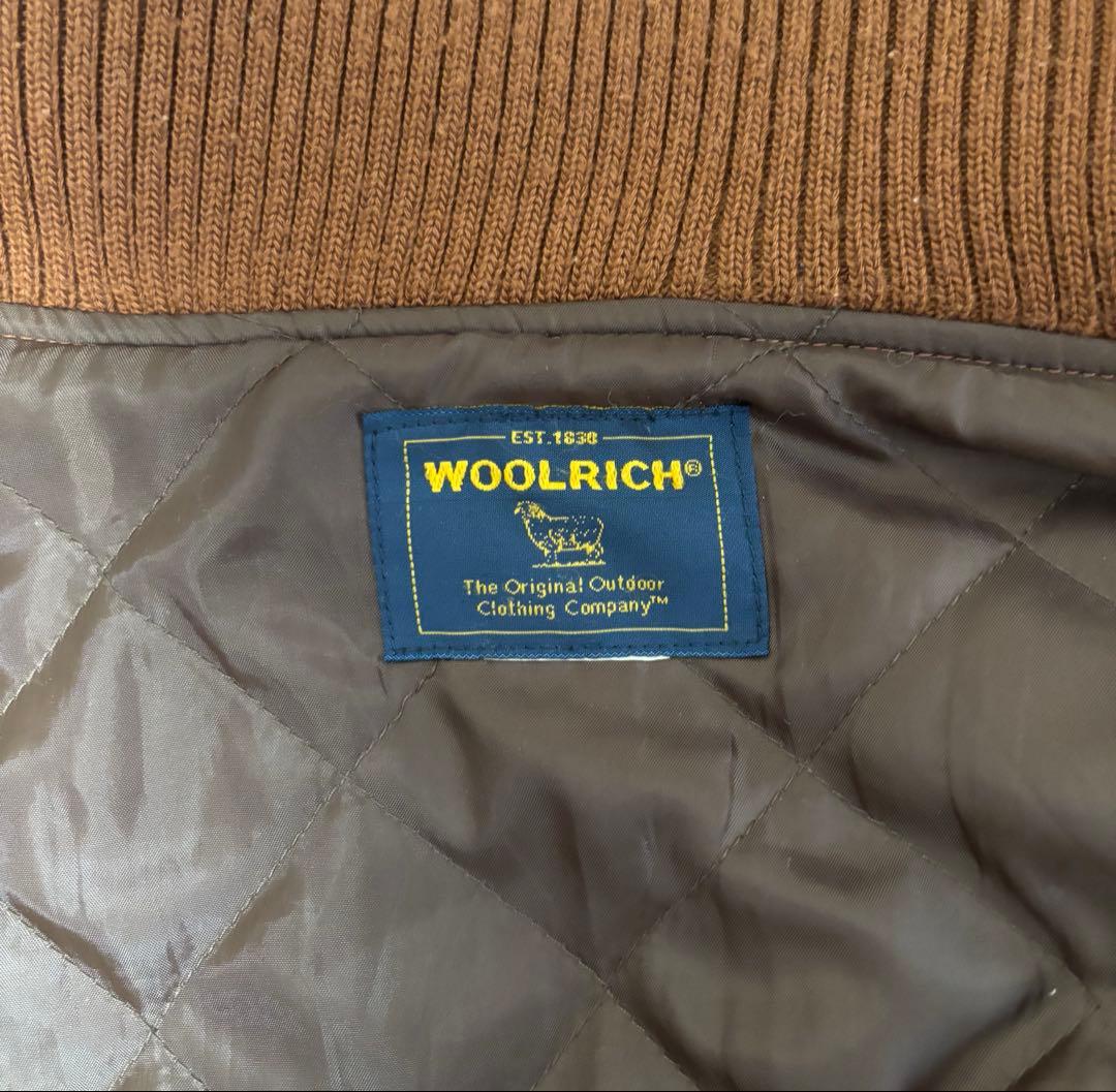 WOOLRICH ドンキージャケット　キルティング　ブラウン　L