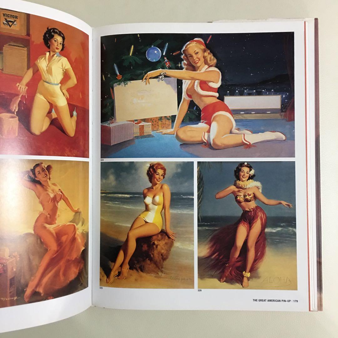 セクシー&エロい海外女性イラスト集　洋書　本