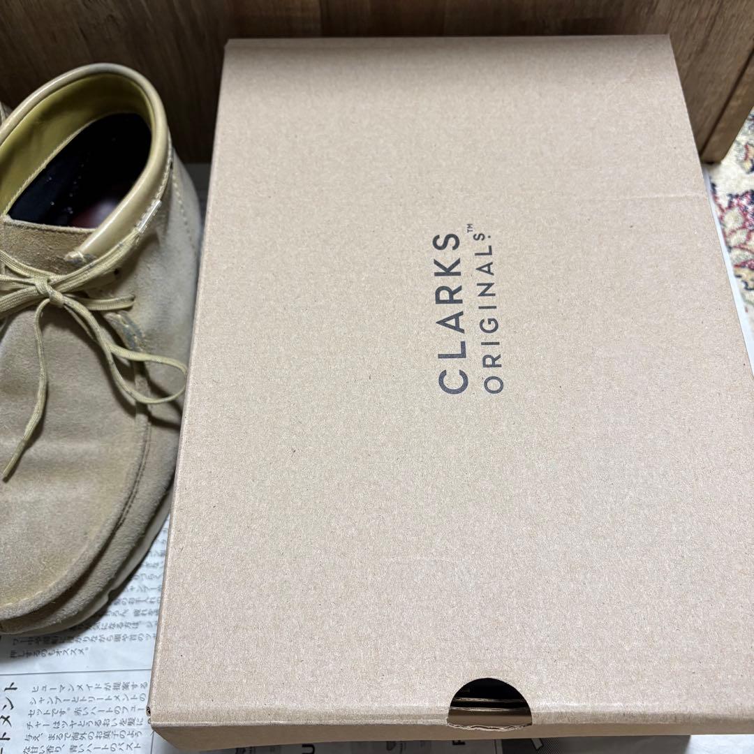 Clarks ワラビーブーツ ゴアテックス