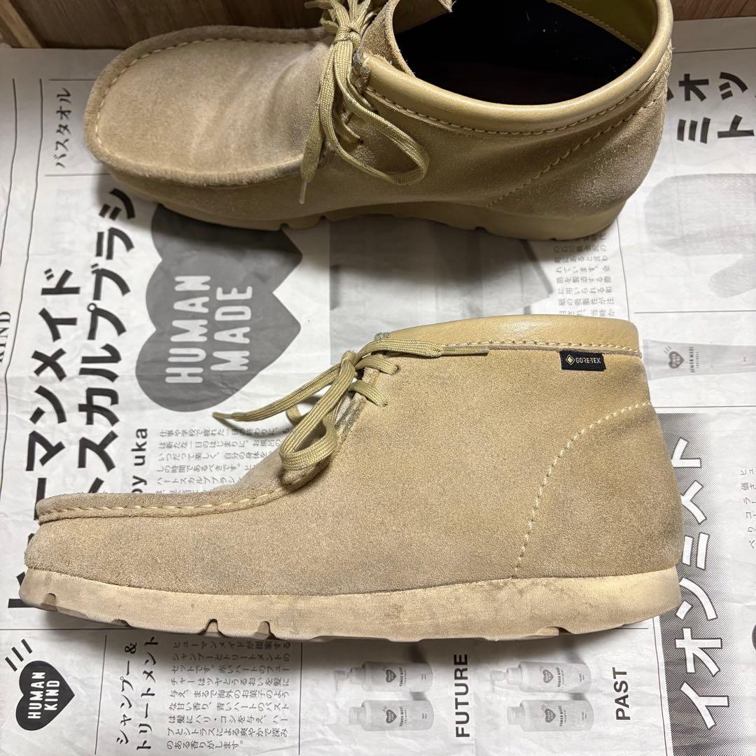 Clarks ワラビーブーツ ゴアテックス