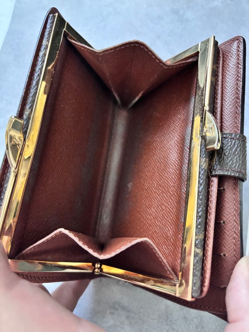 LOUIS VUITTON モノグラム がま口財布
