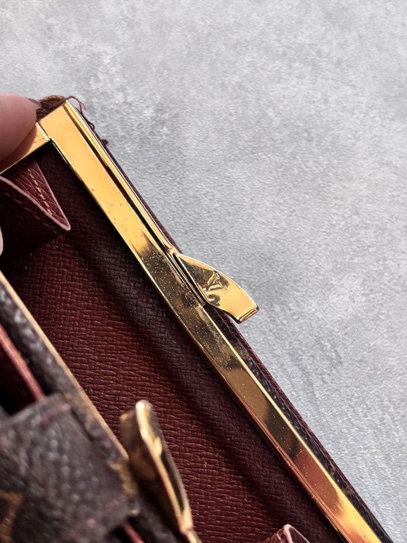 LOUIS VUITTON モノグラム がま口財布