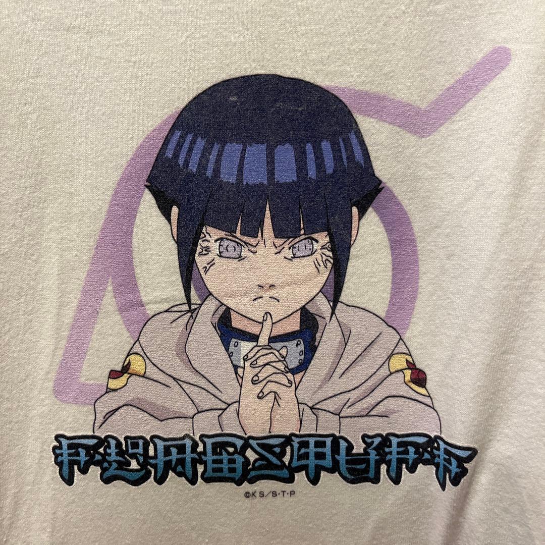 【XGひなた着用】『F-LAGSTUF-F』× NARUTO ヒナタ Tシャツ