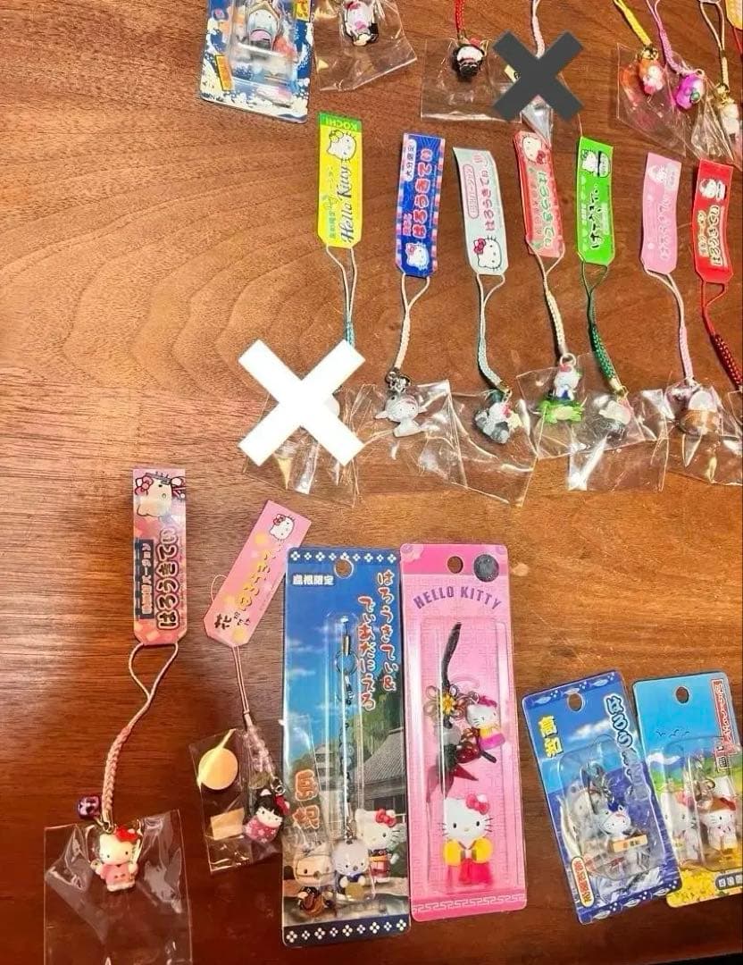 ご当地キティ　84個　根付けキティ　キティストラップ　Hello Kitty