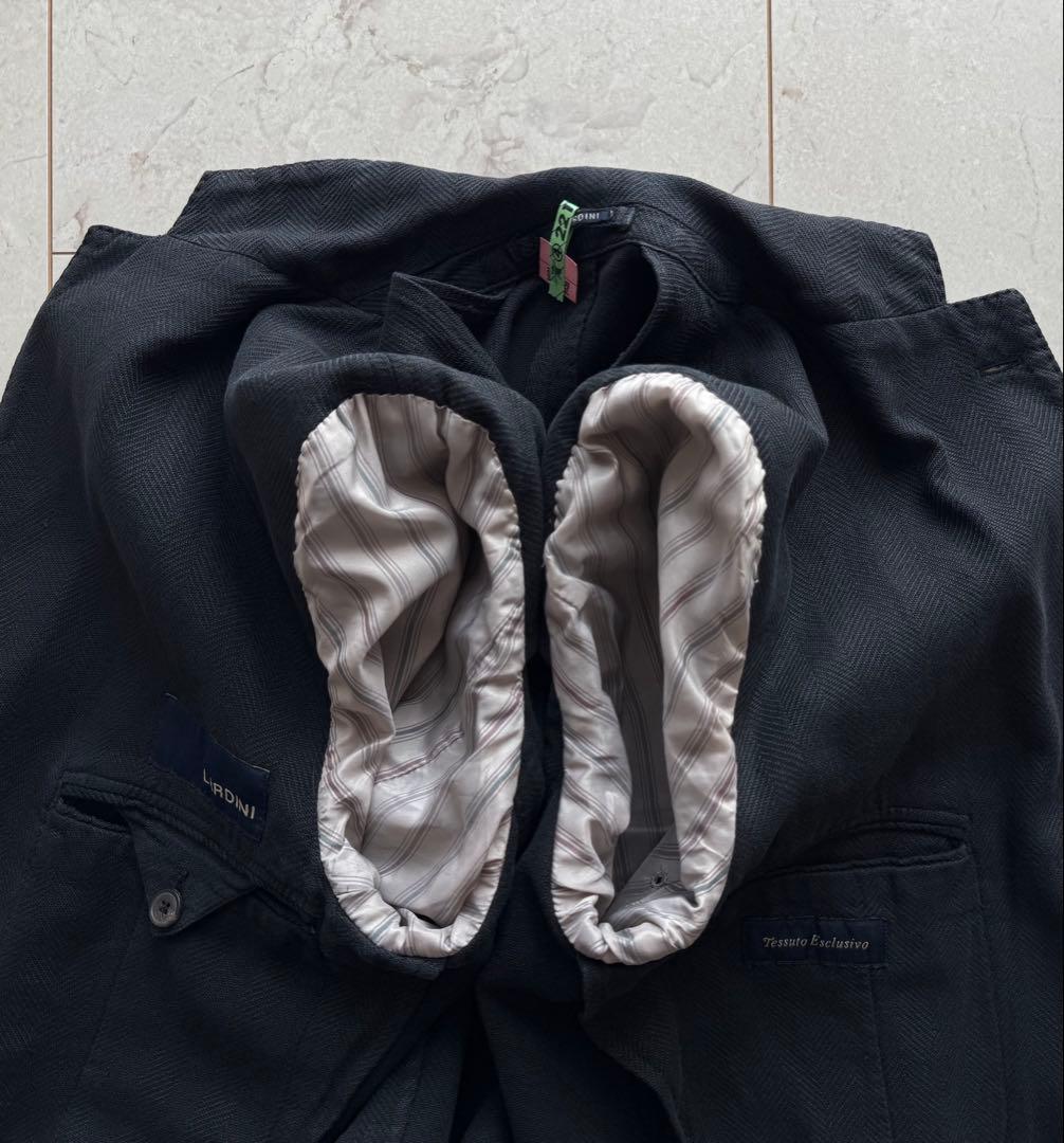 【美品】LARDINI ラルディーニ 近年モデル 4者混ジャケット