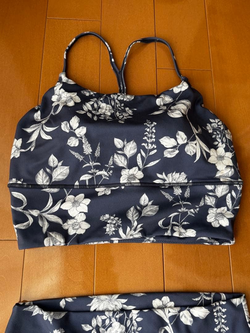 マ*ー様 花柄 ヨガウェア セット