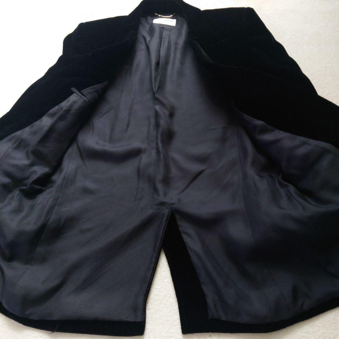SAINT LAURENT メンズ 高級ベルベット テーラードジャケット44