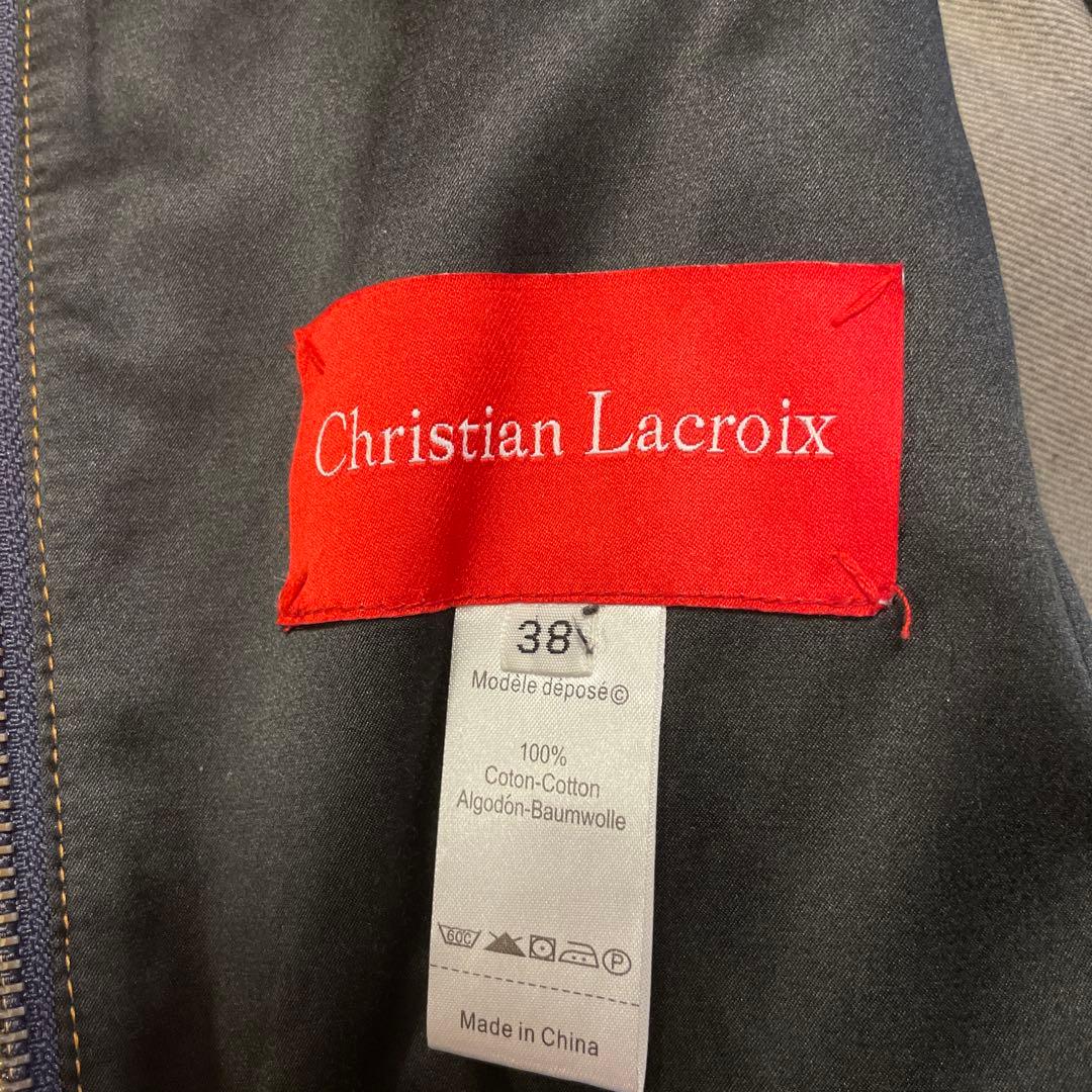 Christian Lacroix ダークグレー トレンチコート 38