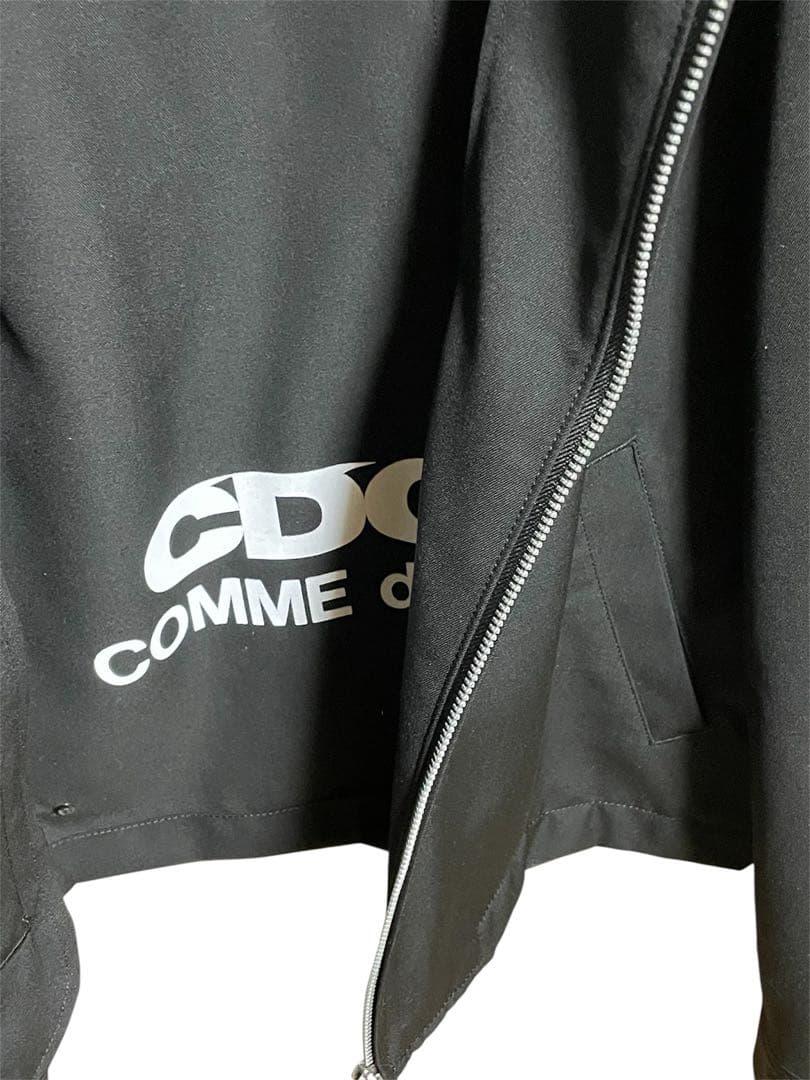 CDG WOOL GABARDIN CLASSIC BLOUSON XL 黒