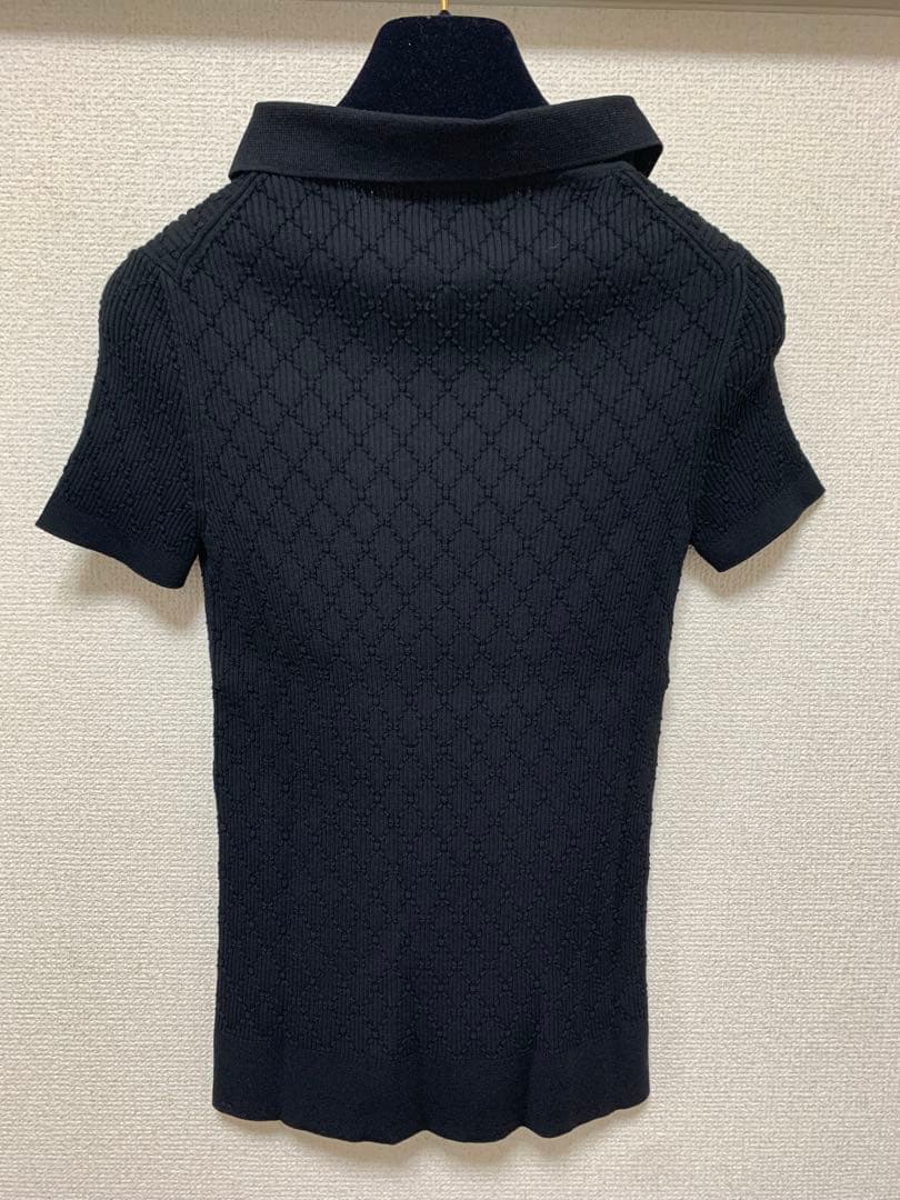 シャネル CHANEL 半袖 トップス サマーニット ココマーク ポロシャツ