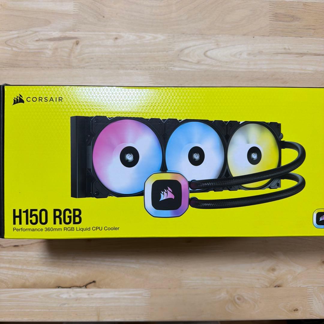 谷*口様 CORSAIR H150 RGB 液体CPUクーラー 360mm
