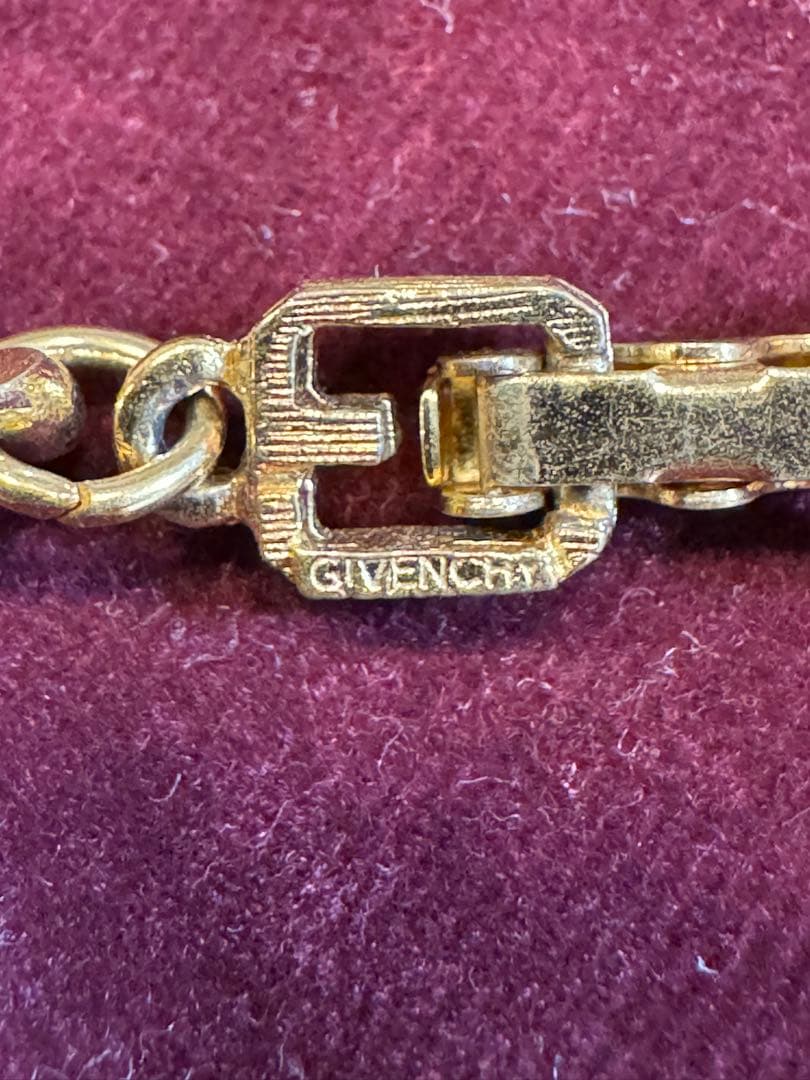 GIVENCHY ジバンシィ チェーンネックレス ゴールドヴィンテージ