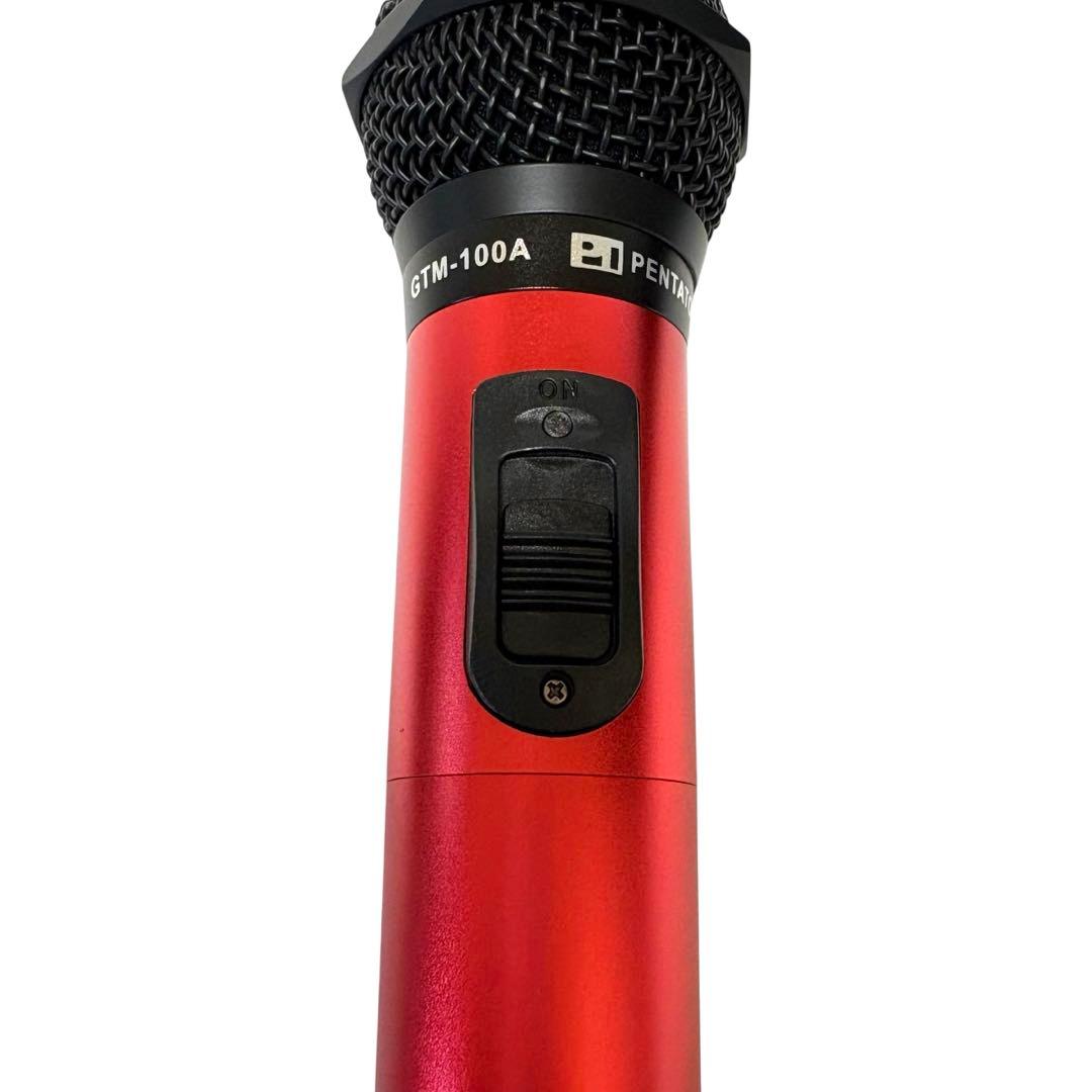 極美品　カラオケマイク　PENTATONIC GTM-100A ソフトケース付き
