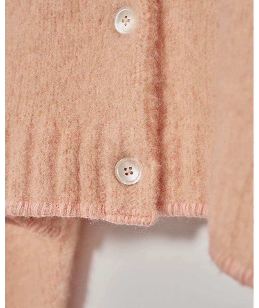 Todayful Brushed Knit Cardigan ピンクベージュ