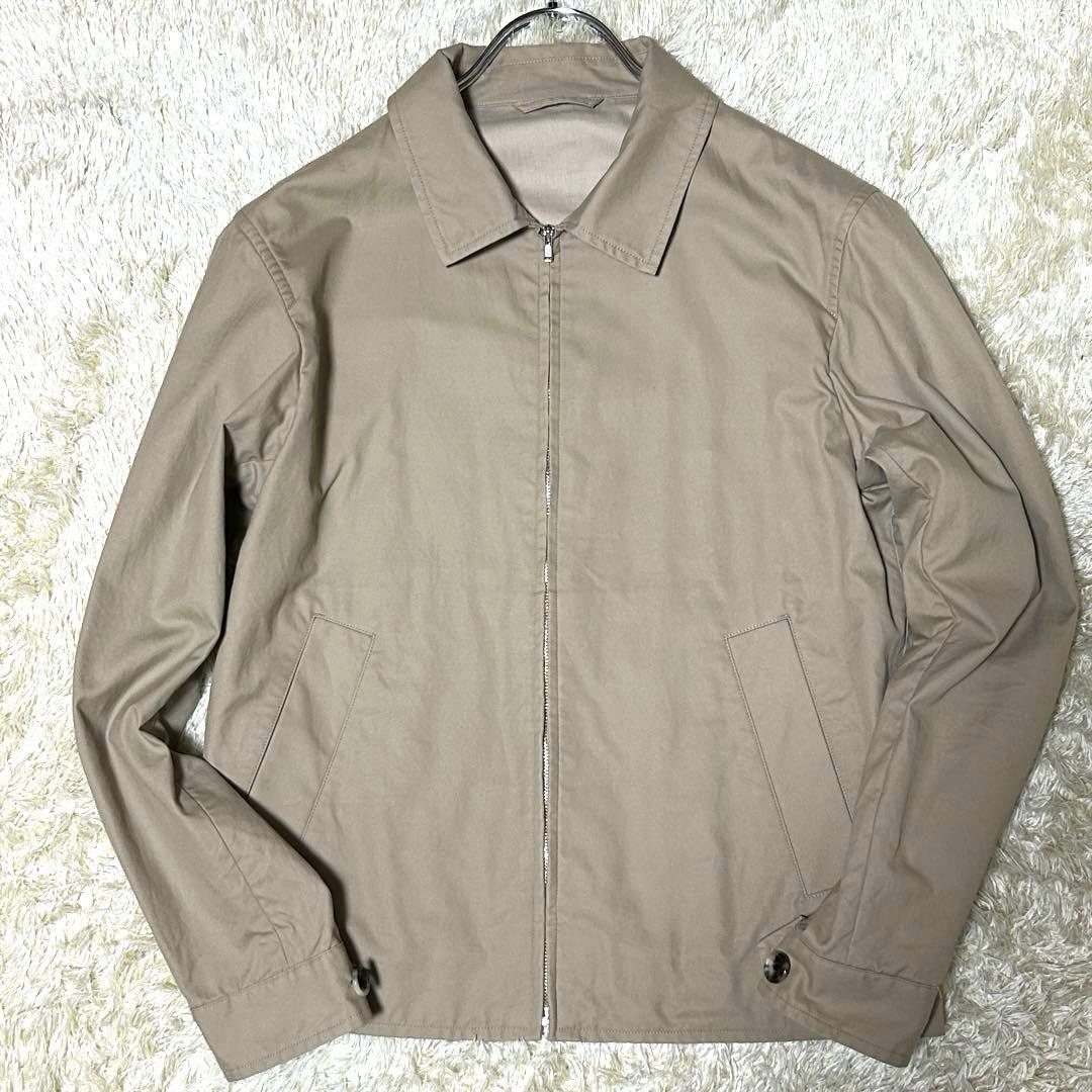 【極美品 近年 洗える】マーガレットハウエル　ブルゾン　スイングトップ　ジップ