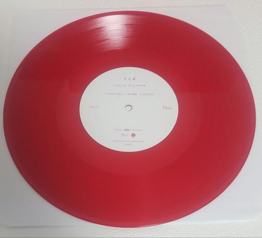 【美品！】藤原さくら　sakura fujiwara　red　レコード