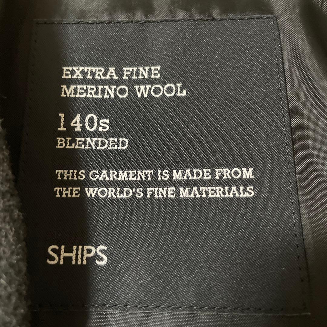 SHIPS エクストラファインメリノウール ダッフルコート