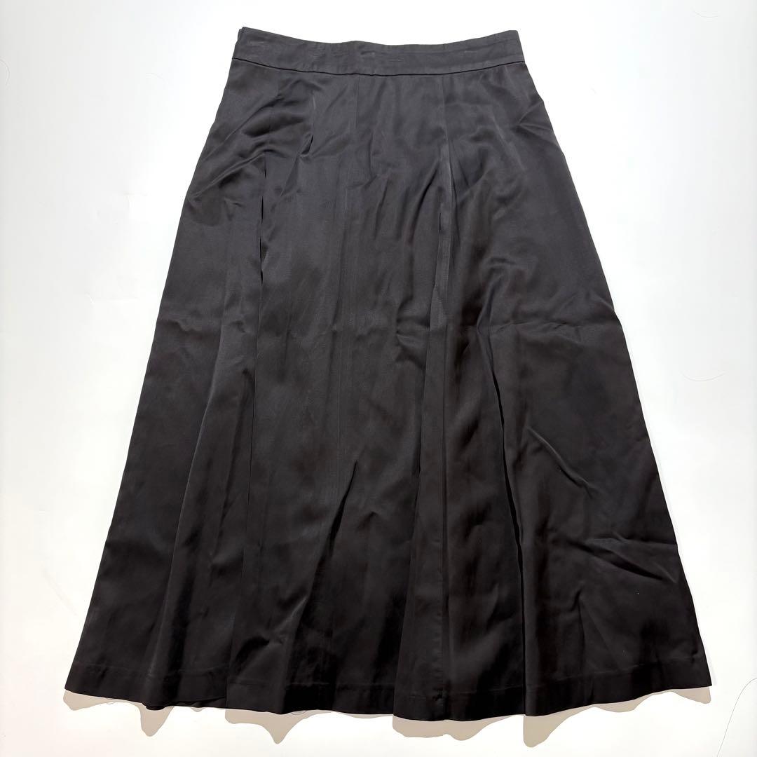 DRIES VAN NOTEN フレアスカート ロング ブラック 38