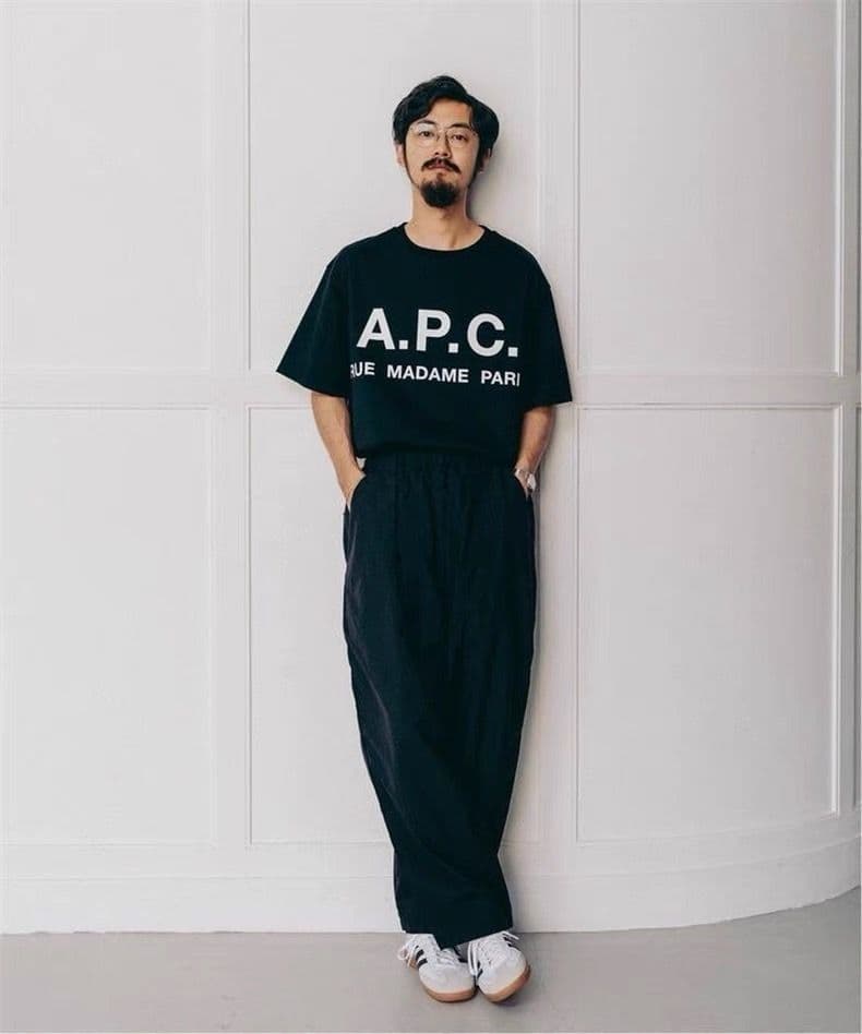 A.P.C × EDIFICE　 プリントTシャツ