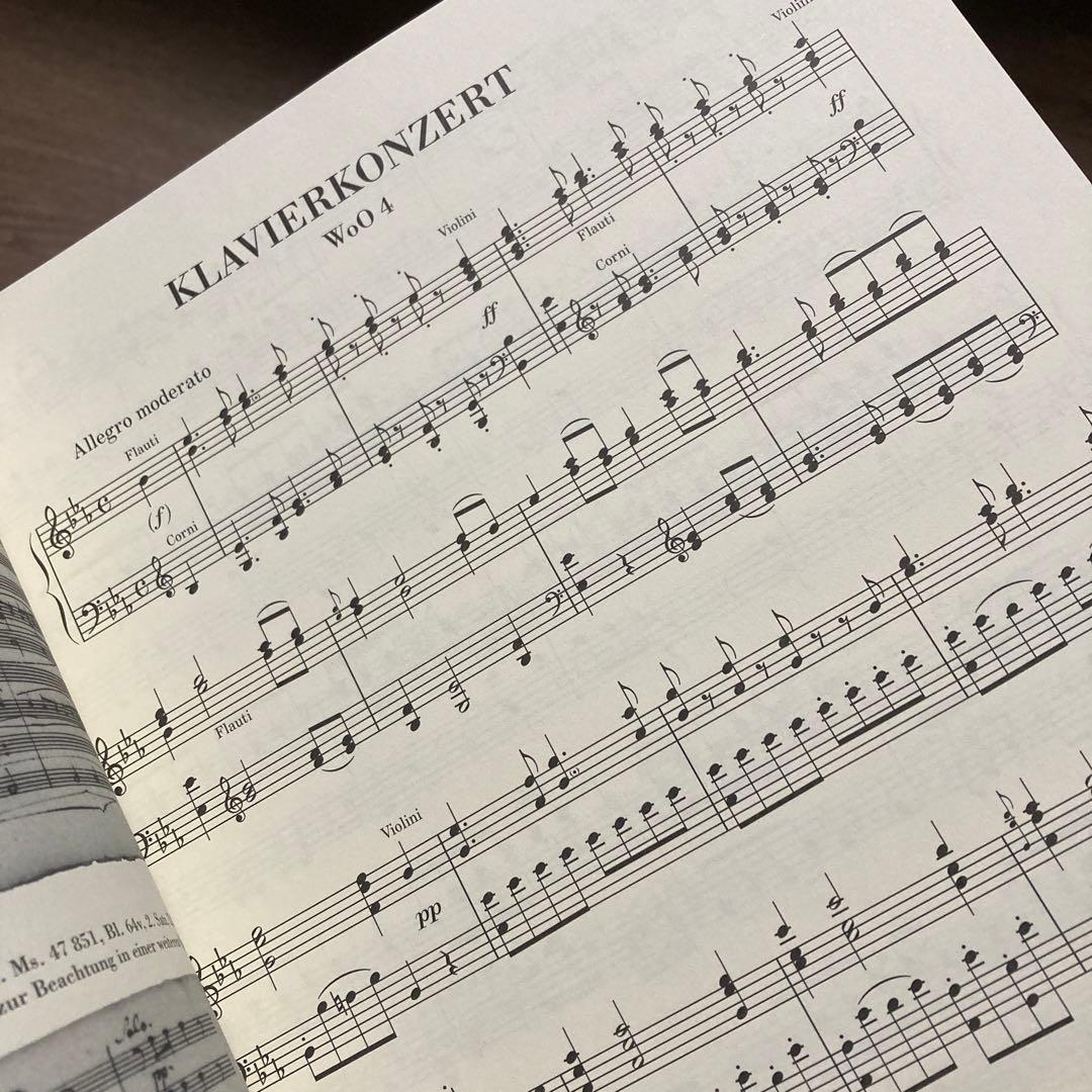 BEETHOVEN/ WERKE：KLAVIERKONZERTE Ⅲ HENLE