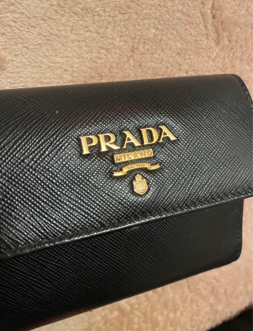 PRADA 折り財布 マルチカラー