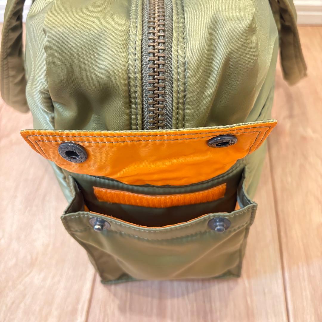 【美品】PORTER ダッフルバッグ ボストンバック　セージグリーン