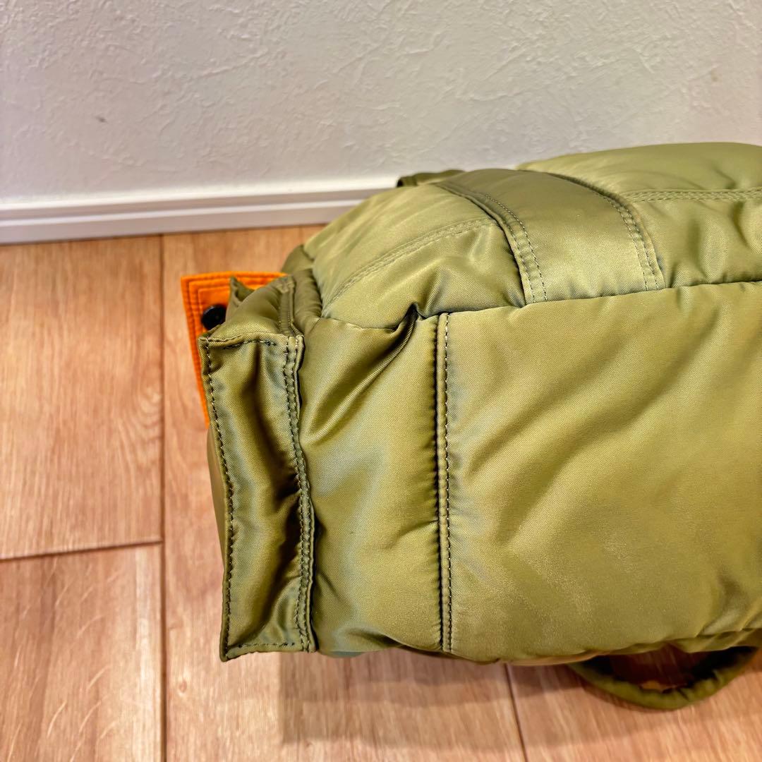 【美品】PORTER ダッフルバッグ ボストンバック　セージグリーン