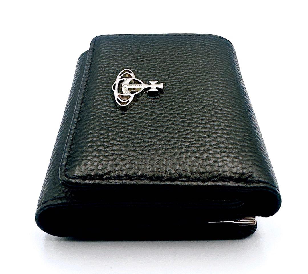 【新品✦素敵】Vivienne Westwood 三つ折り財布 ブラック/黒