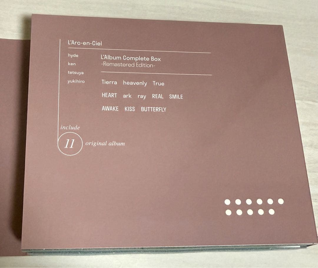 L'Arc～en～Ciel ☆30th L'Album Complete Box