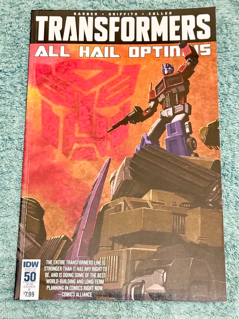 TRANSFORMERS #50〜55 ALL HAIL OPTIMUS
