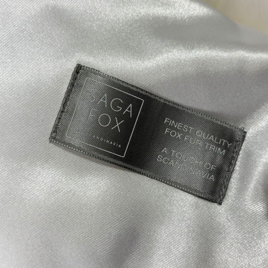 【1度着用のみ/美品】サガフォックス ファー ショール ホワイト 成人式 高級