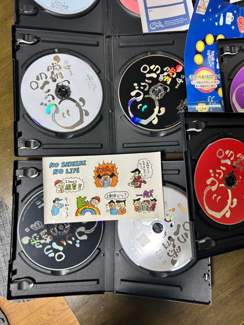 ゴリパラ見聞録　DVD　1〜10+外伝 、オンザロードCD