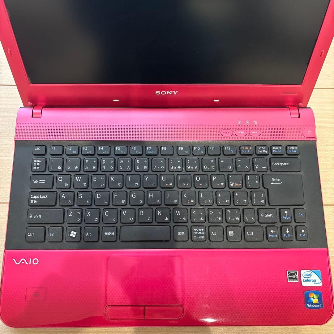 SONY ノートパソコン VPCEA2AFJ ※HDD取り外し済み