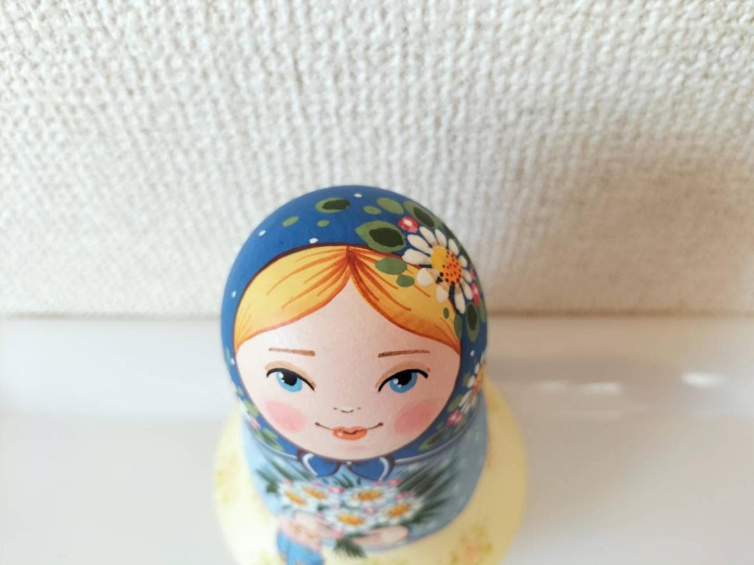 【IBN029】北欧ロシア雑貨の起き上がりこぼし イワンツォワ作