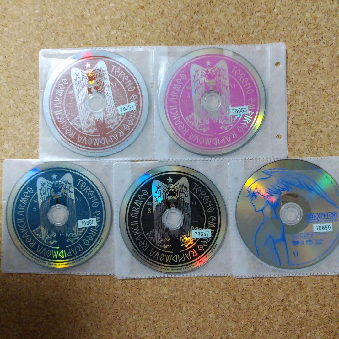 ラーゼフォン TV版 全9巻 + 劇場版　計１０巻　レンタル落ちＤVD