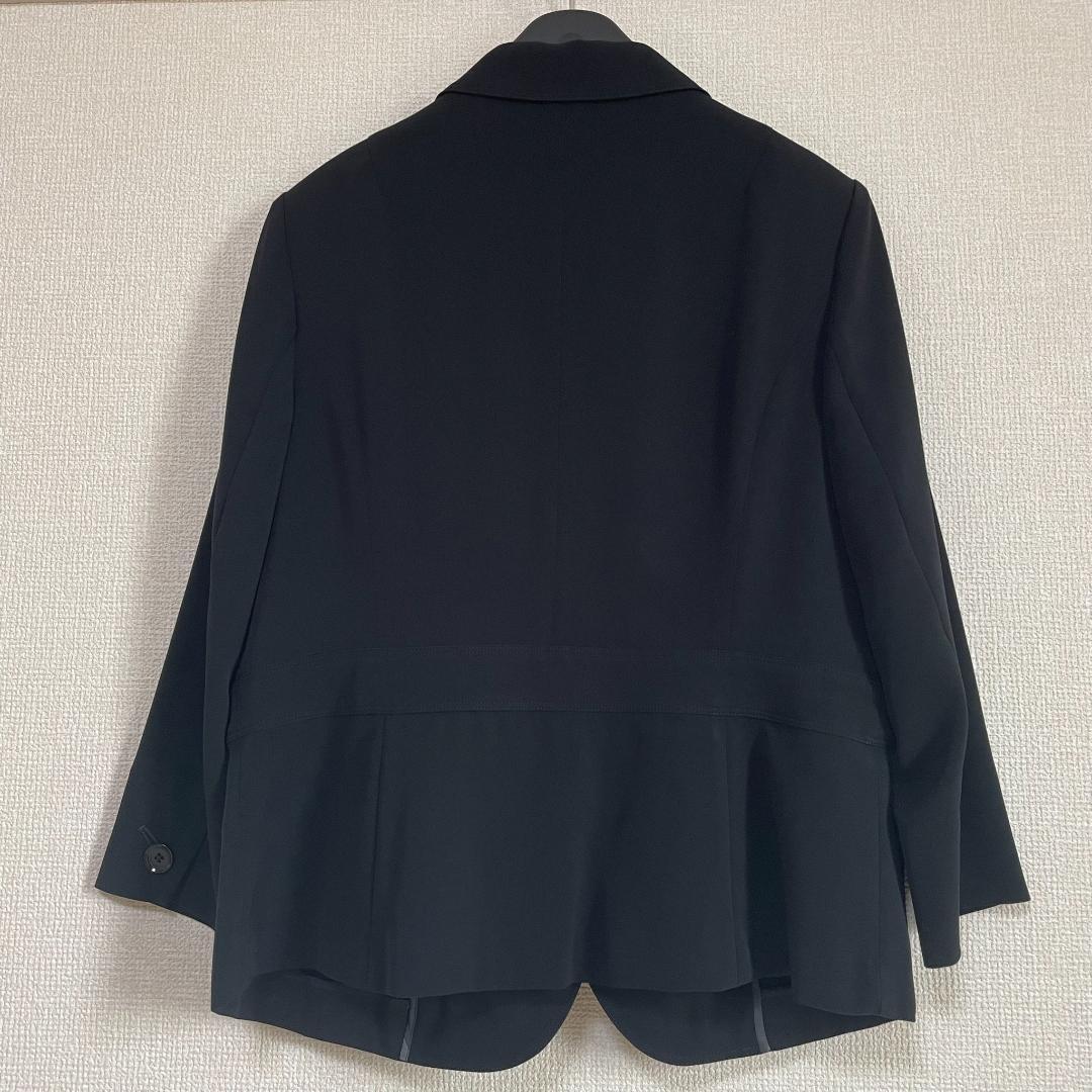 バーバリー BURBERRY 黒 ジャケット 46 日本製 大きいサイズ 美品