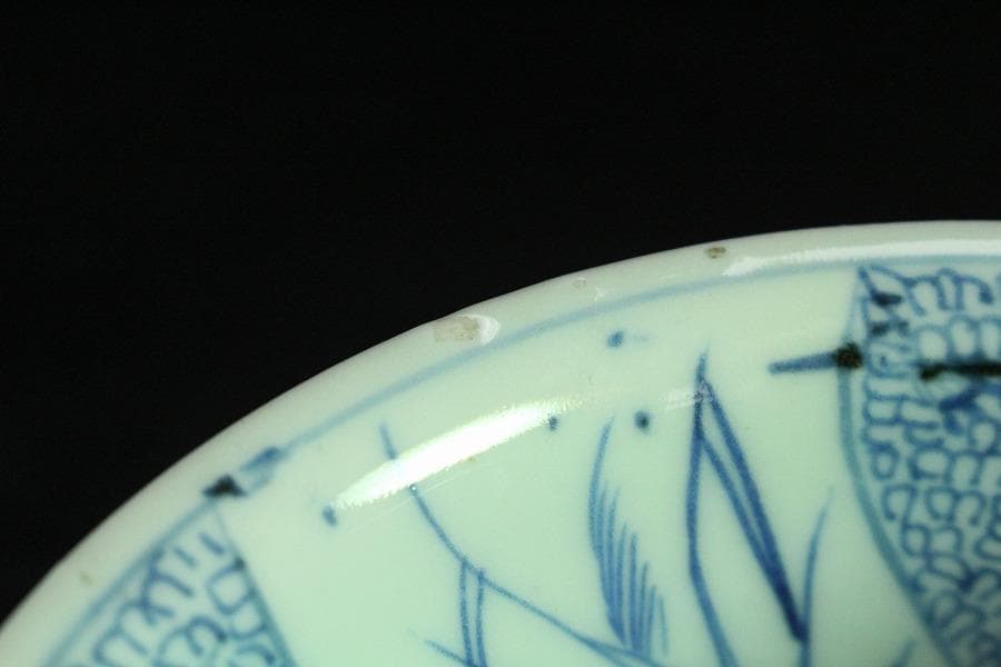 古伊万里 染付 高碗 φ12cm 江戸末(K-XA704)
