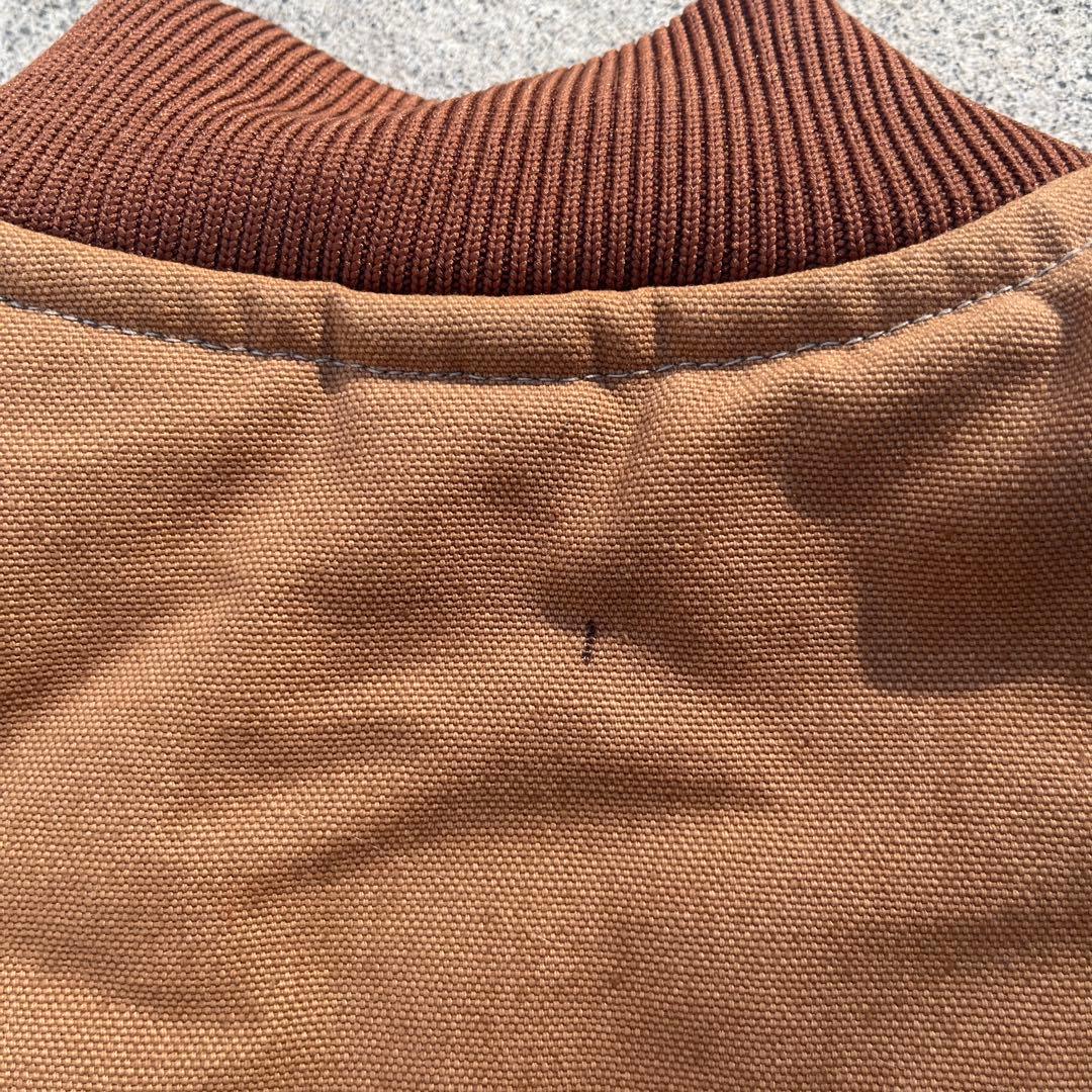 Carhart ダックベストブラウンUSA製　サイズL