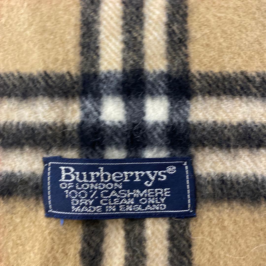 美品　バーバリー　Burberrys カシミヤ マフラー