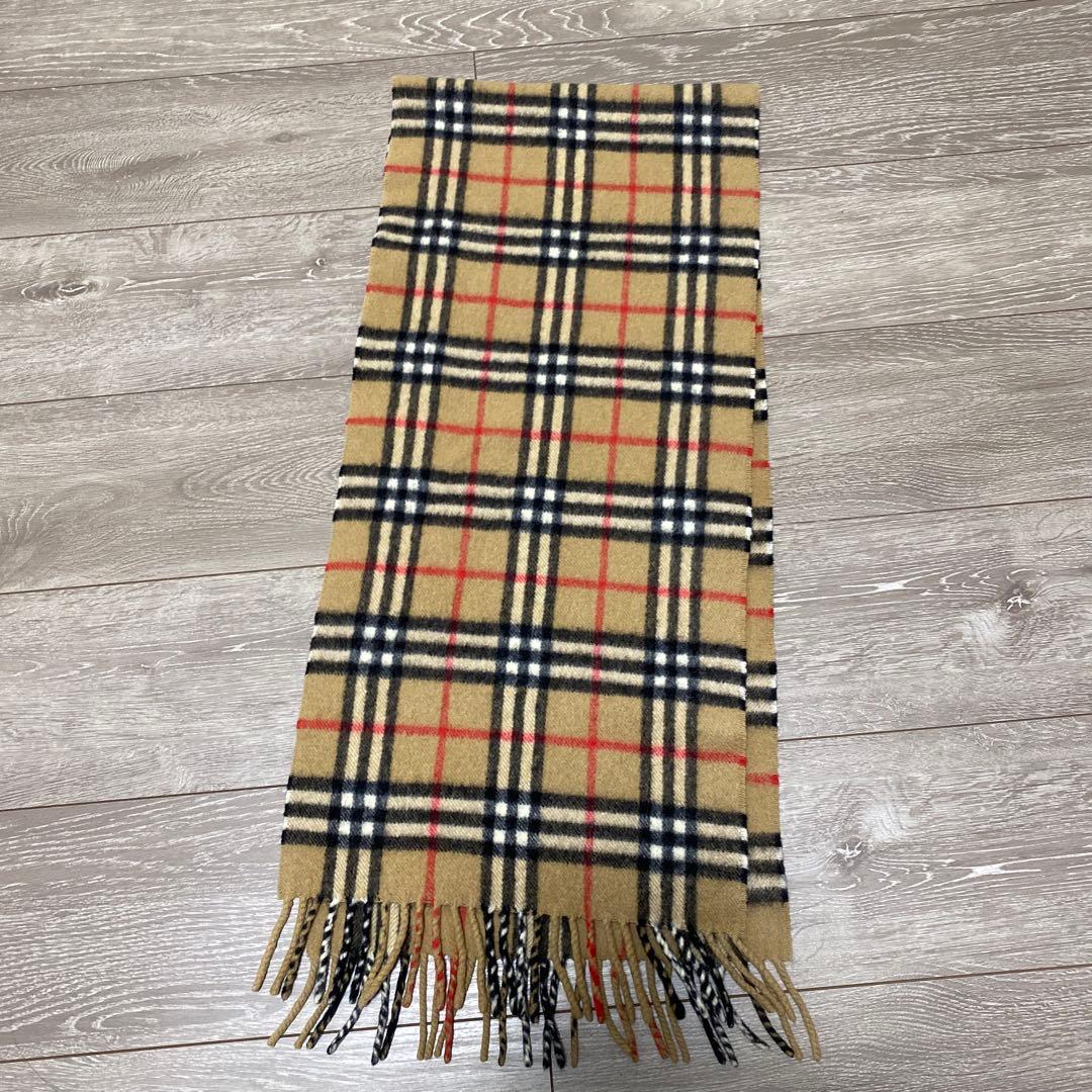 美品　バーバリー　Burberrys カシミヤ マフラー