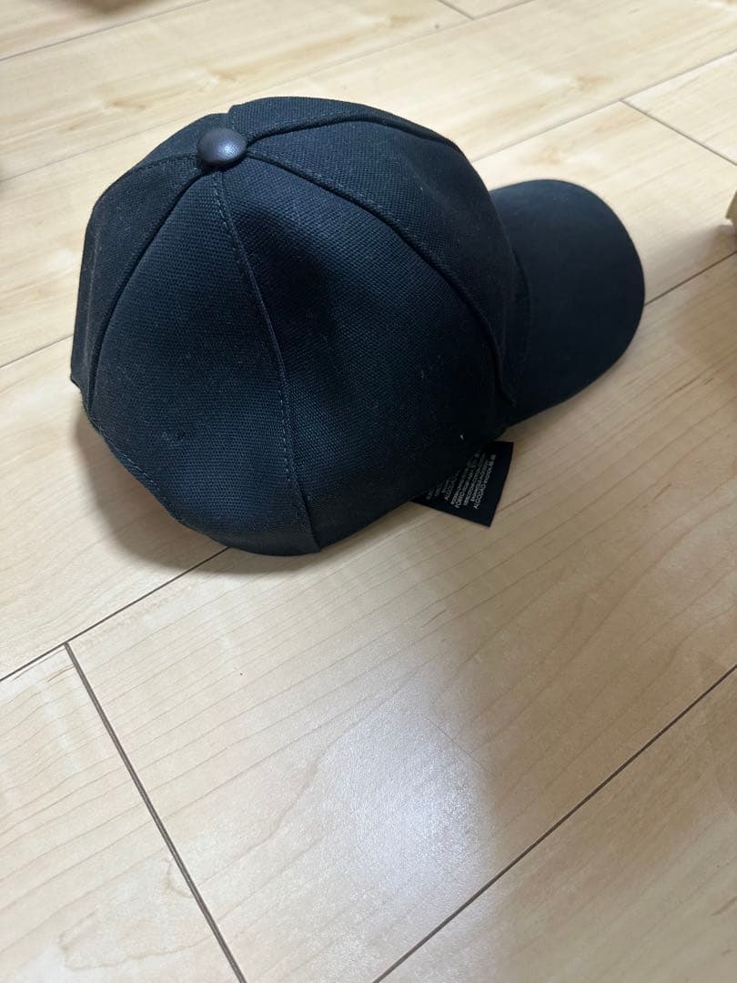 GUCCIブラック ベースボールキャップ