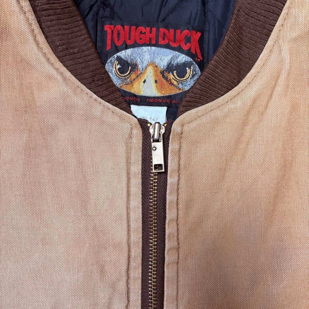 【希少カナダ製】TOUGH DUCK90sダックベストキルティングライナー付きL
