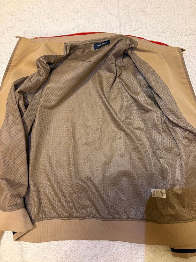 【極美品】FRED PERRY フレッドペリー ハリントンジャケット L