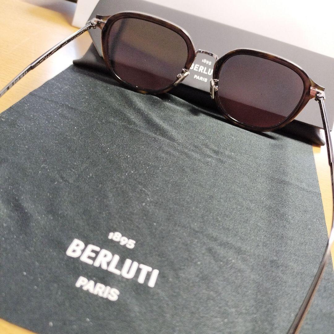 BERLUTI サングラス ブラウン ケース付き
