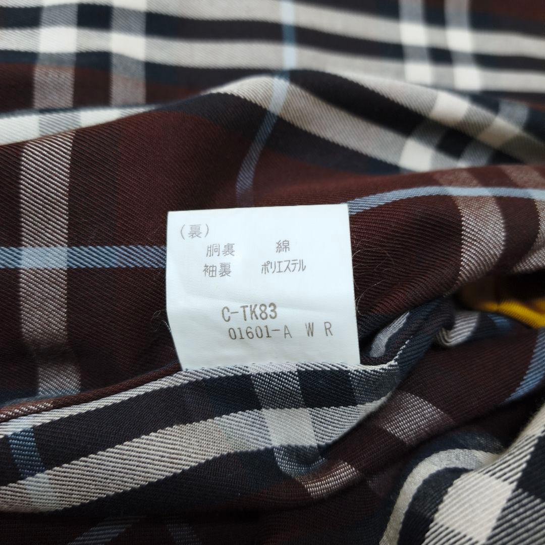 美品✨バーバリー トレンチコート 裏地ノバチェック ブラック M