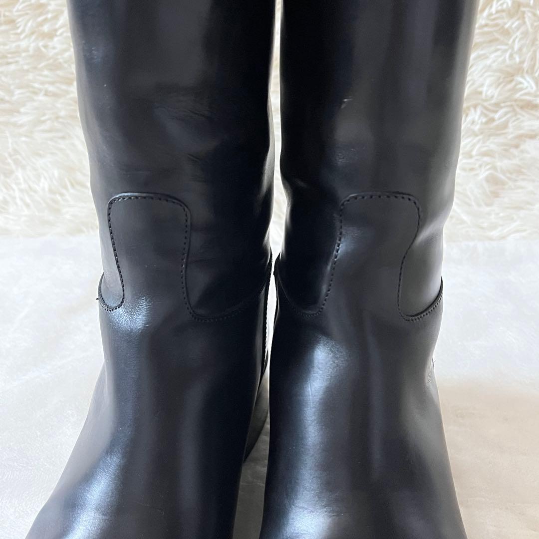 美品✨SARTORE サルトル　ロングブーツ　バックジップ　クロスストラップ
